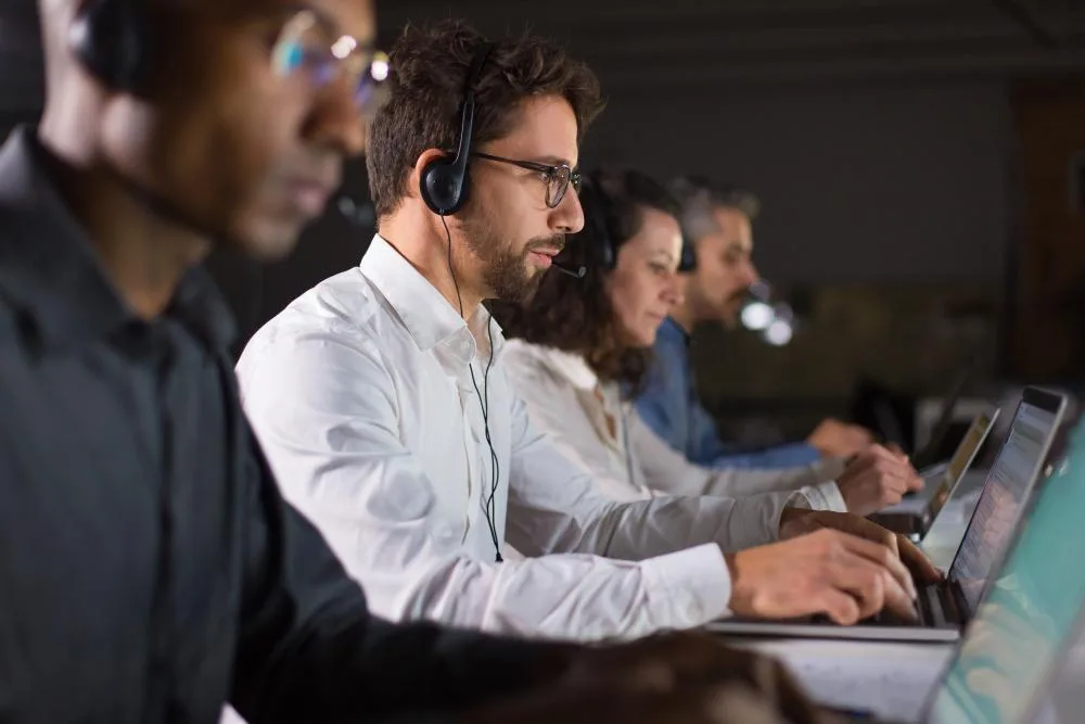 Pleasant Hill business owner video conferencing with ZenOps remote IT support technician